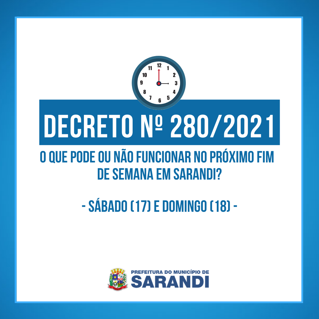 O que pode funcionar nos dias 17 e 18 de abril